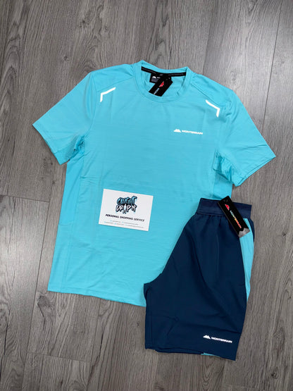 Monterrain 3.0 Running Set Obsidian | Sea Blue