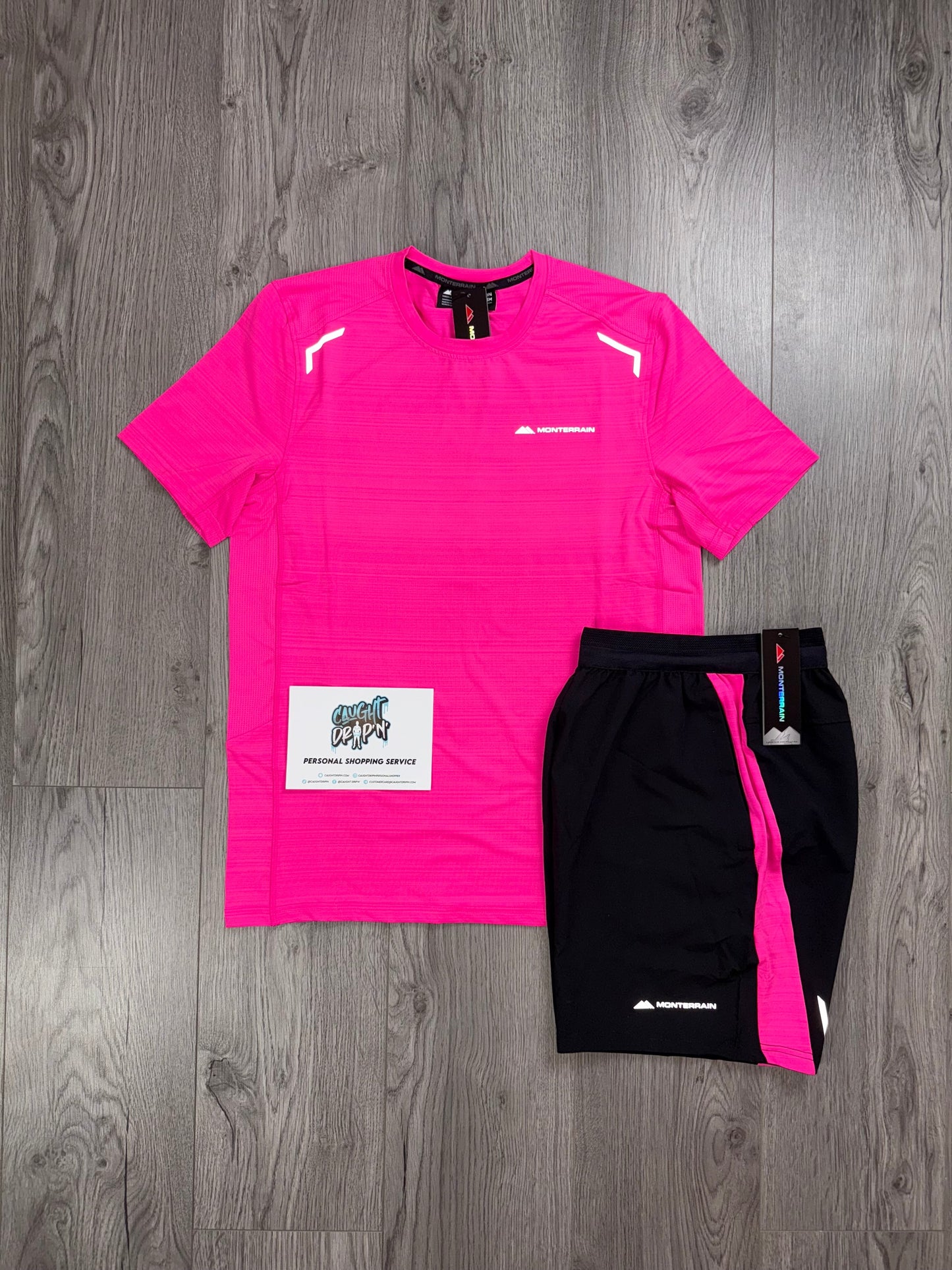 Monterrain 3.0 Running Set Hyper Pink | Black