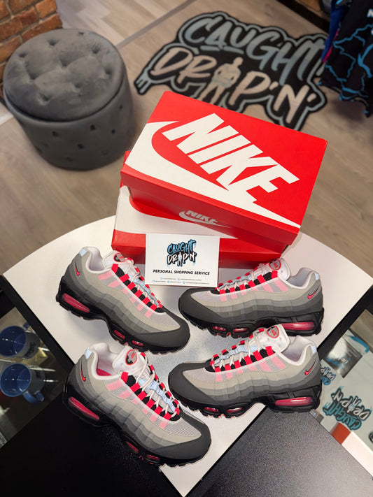 Nike Air Max 95’s OG Solar Red 2025 Big Bubble