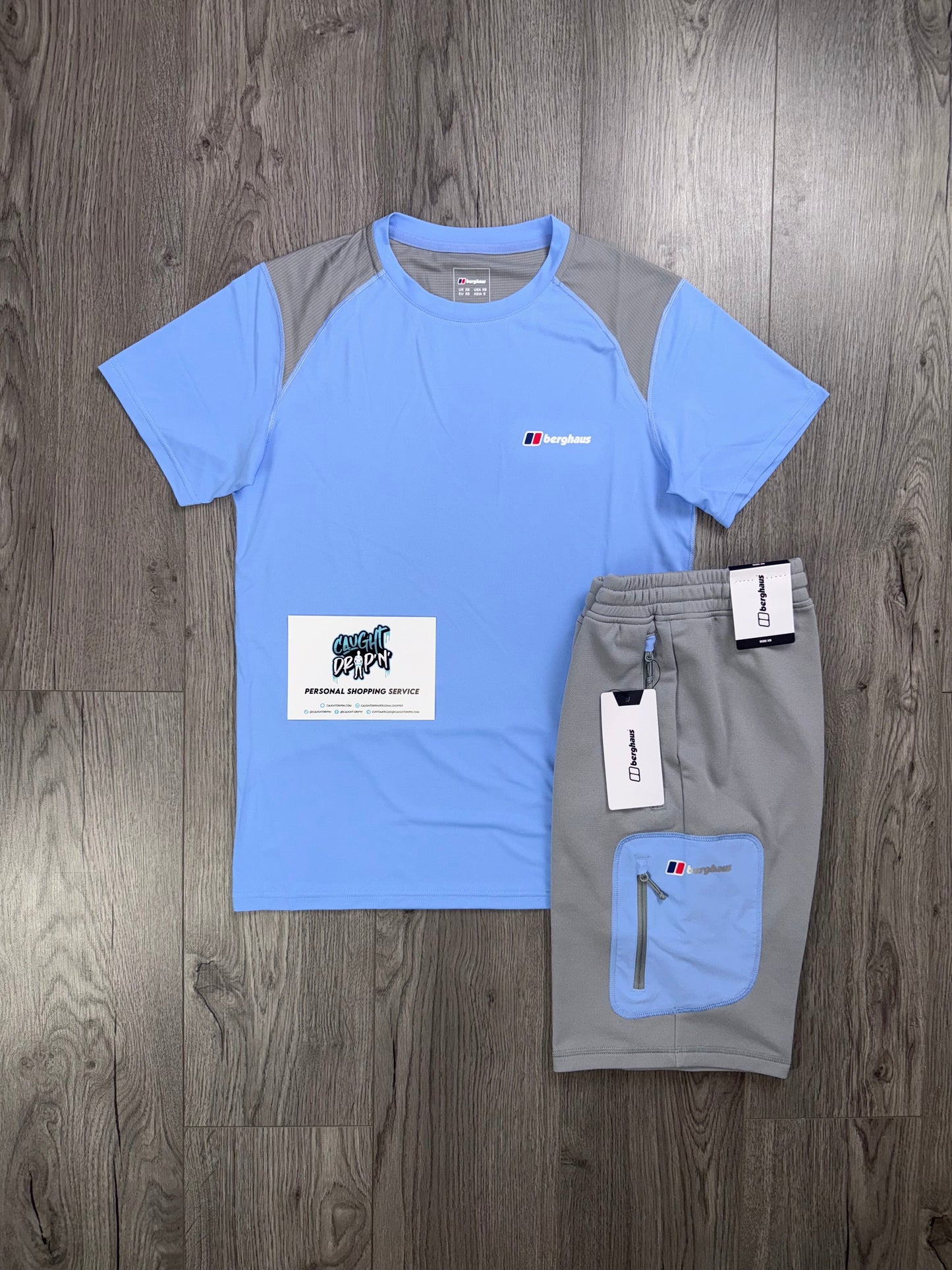 Berghaus 3.0 Tech Set Baby Blue | Light Grey