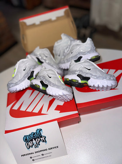 Nike Air Max Plus TN Toddler Wolf Grey | Neon 2023
