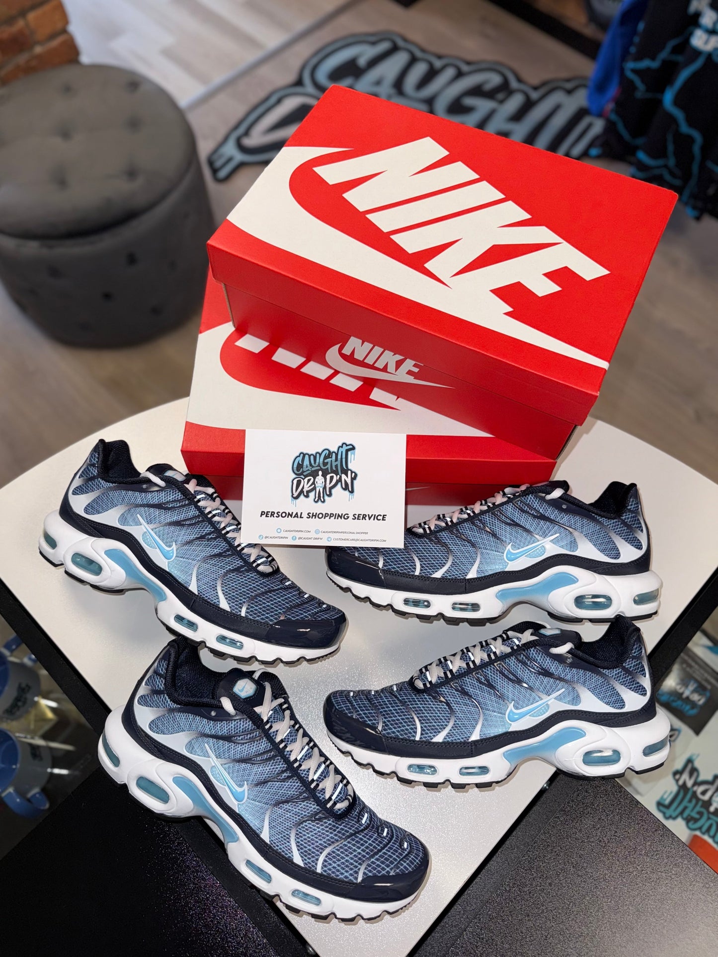 Nike Air Max Plus TN Obsidian | Blue Chill Spirograph 2025