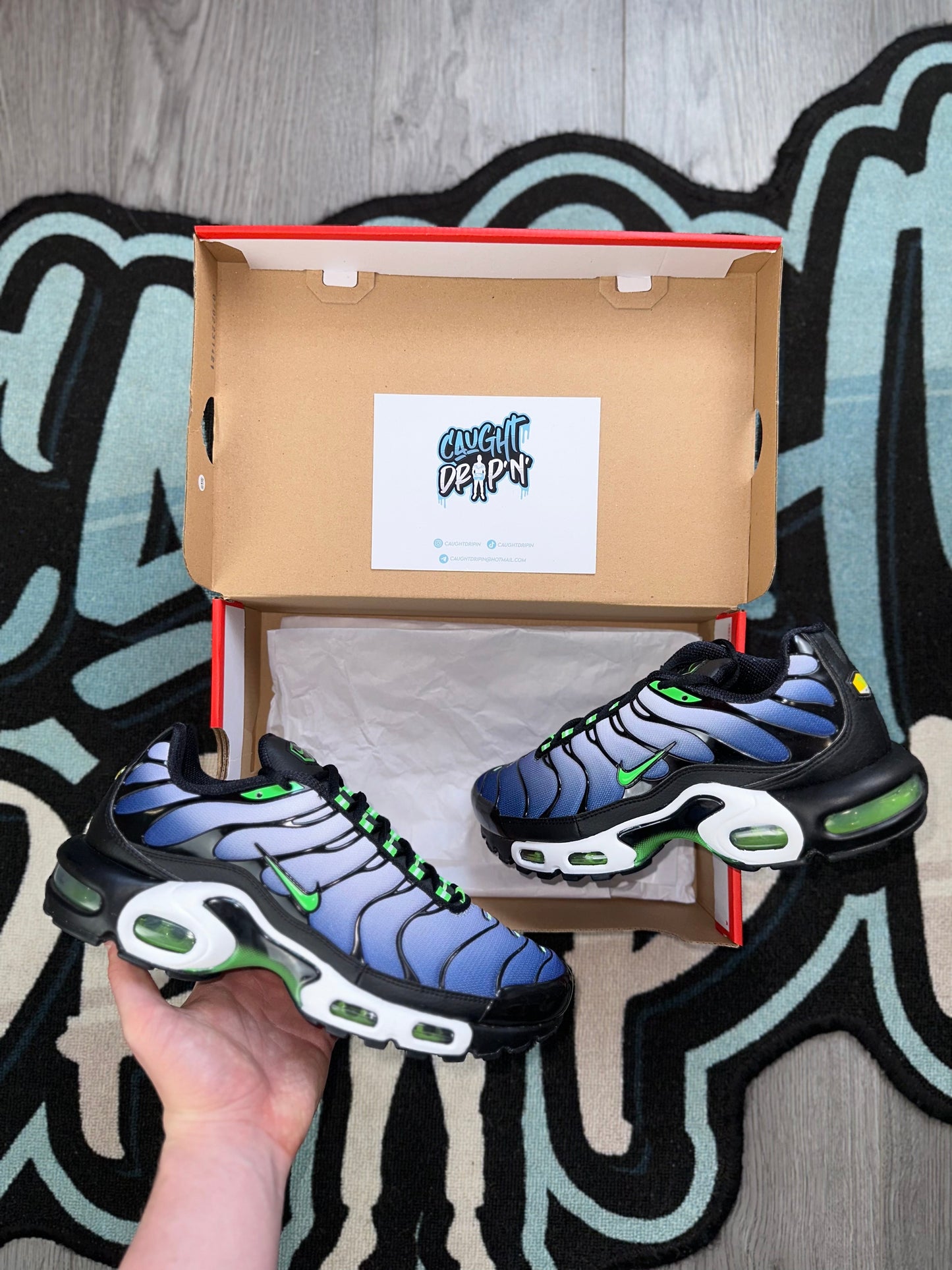 Nike Air Max Plus TN Blue | Scream Green 2023