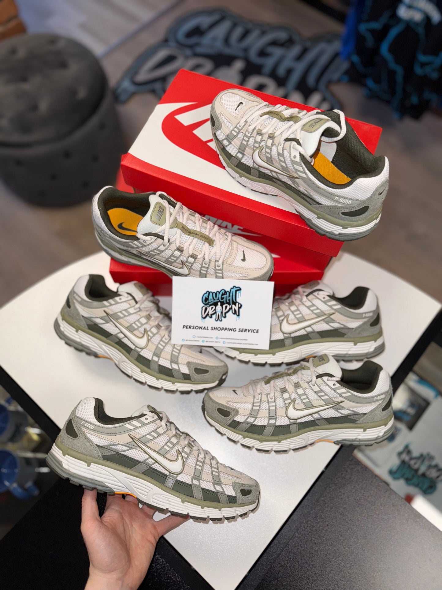 Nike P-6000 Light Army, Khaki Green 2025