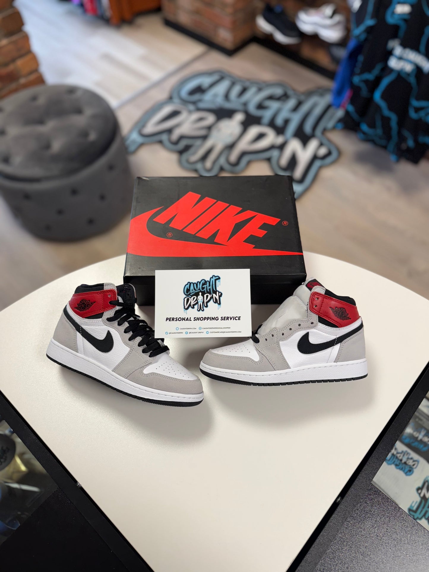 Jordan 1 OG High Smoke Grey GS