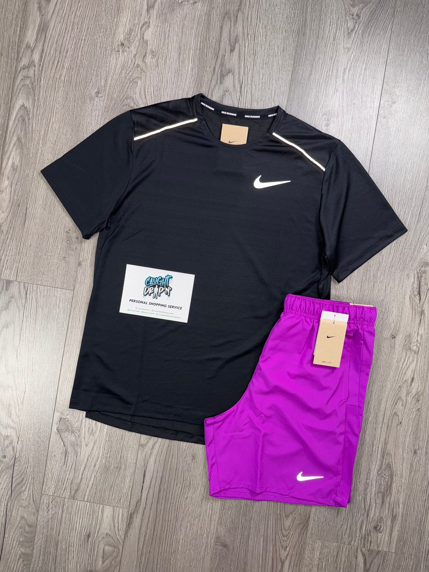 Nike OG Black Miler | Grape Purple Set