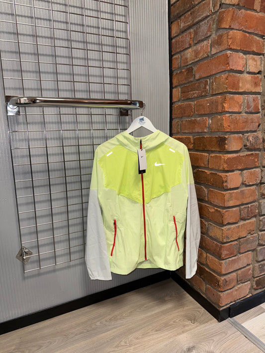 Nike Old Season Windrunner Jacket Lime | Red Zip (2018 Exclusive)