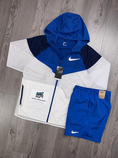 Nike Old Season UV Windrunner White | Royal Blue Set (2016 Exclusive)