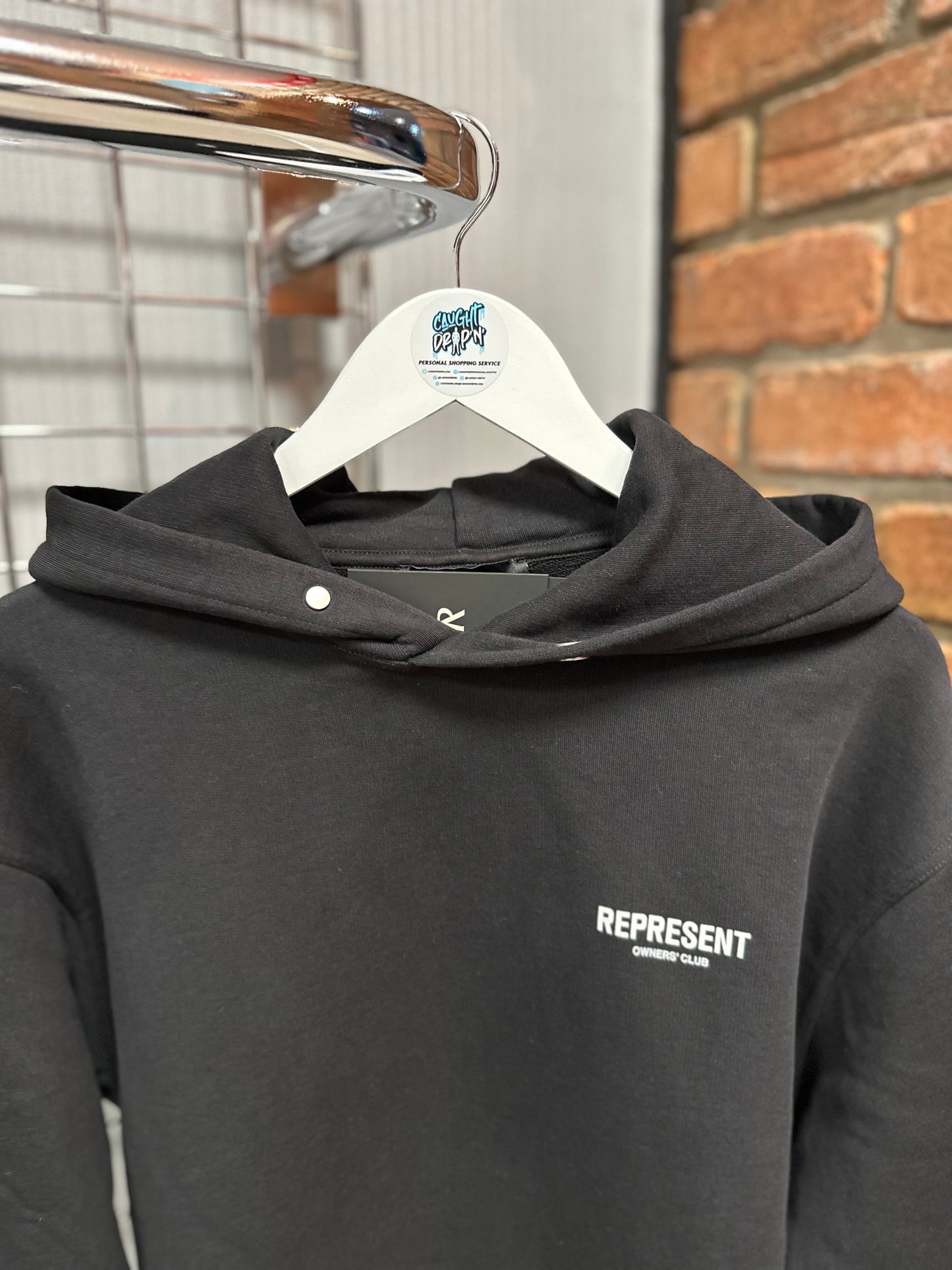 Represent Owners Club Black Hoodie