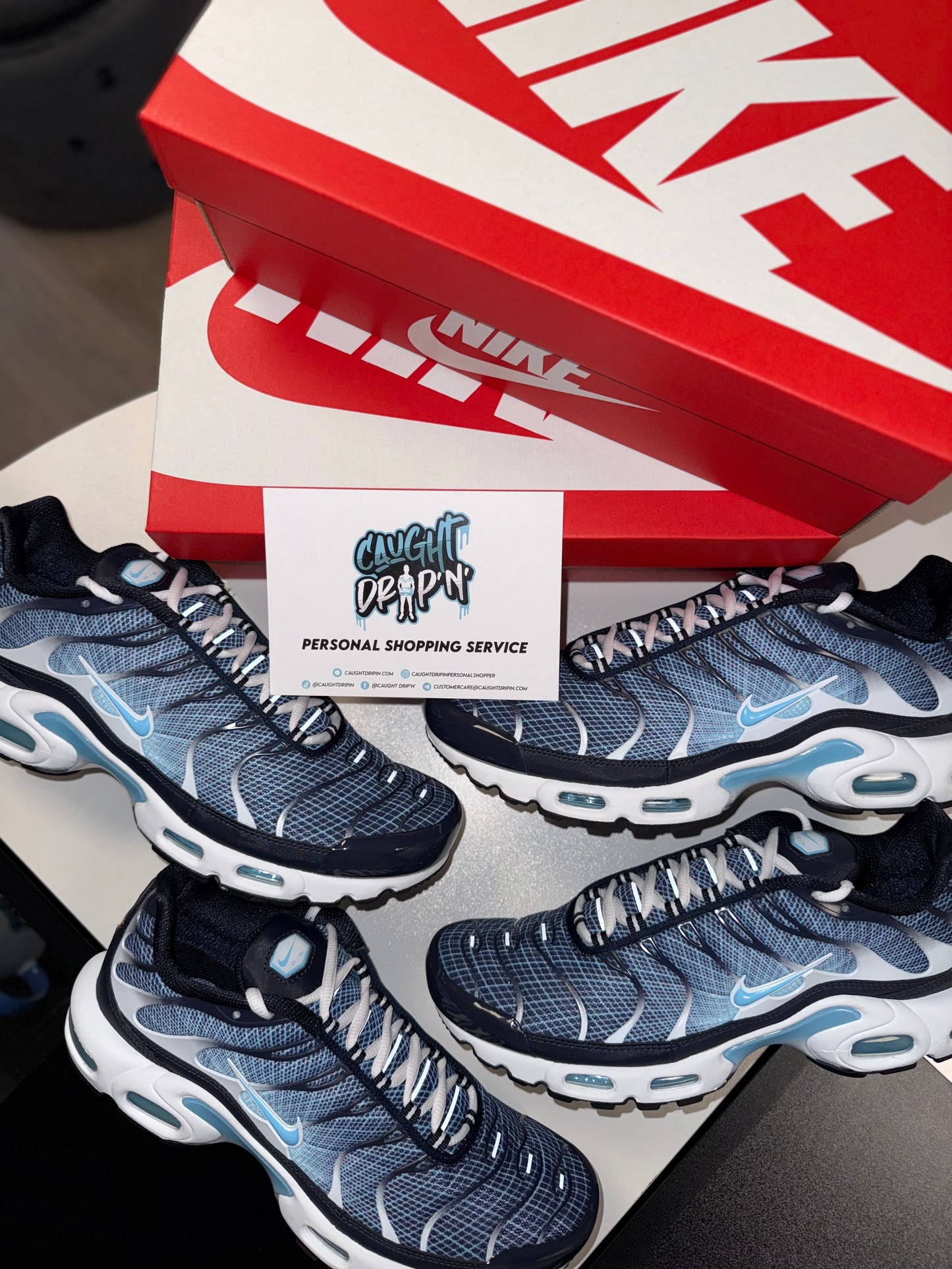Nike Air Max Plus TN Obsidian | Blue Chill Spirograph 2025