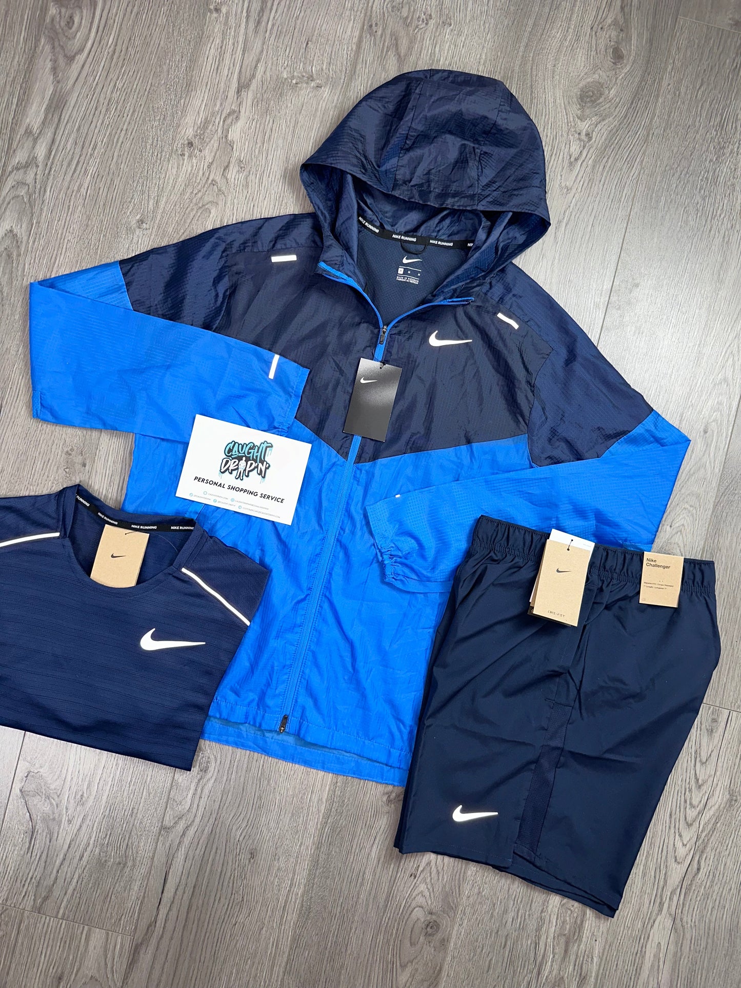 Nike 3 Piece UV Windrunner Ocean Blue Set