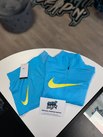 Women’s Nike Swoosh Baby Blue Set