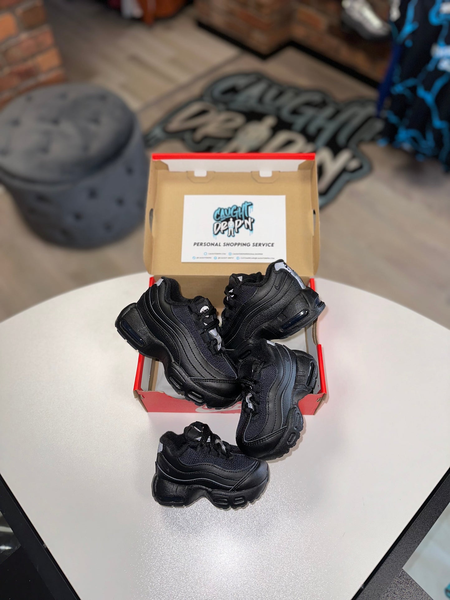 Nike Air Max 95’s Toddler Triple Black