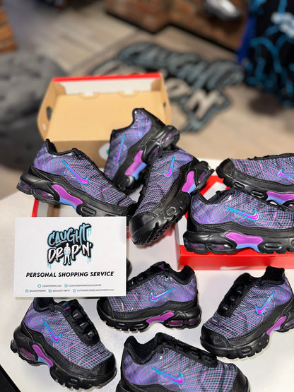 Nike Air Max Plus TN Toddler Black, Baltic Blue, Purple 2023