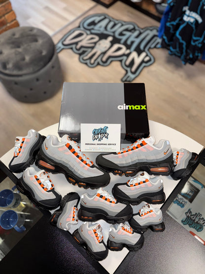 Nike Air Max 95’s OG Mandarin 2025 Big Bubble