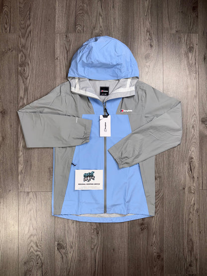 Berghaus Light Windrunner Jacket Baby Blue | Iron Grey