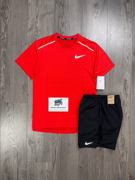 Nike OG Light Crimson Red Miler | Black Set