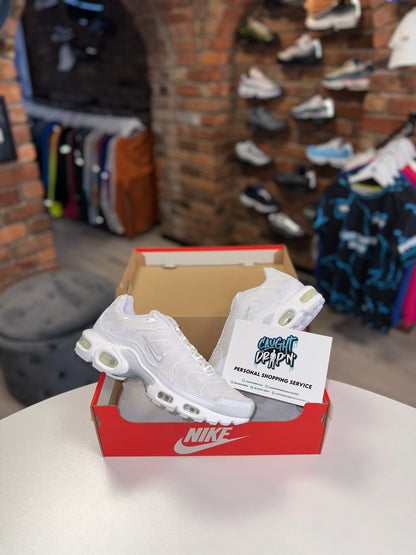 Nike Air Max Plus TN Triple White Platinum 2023