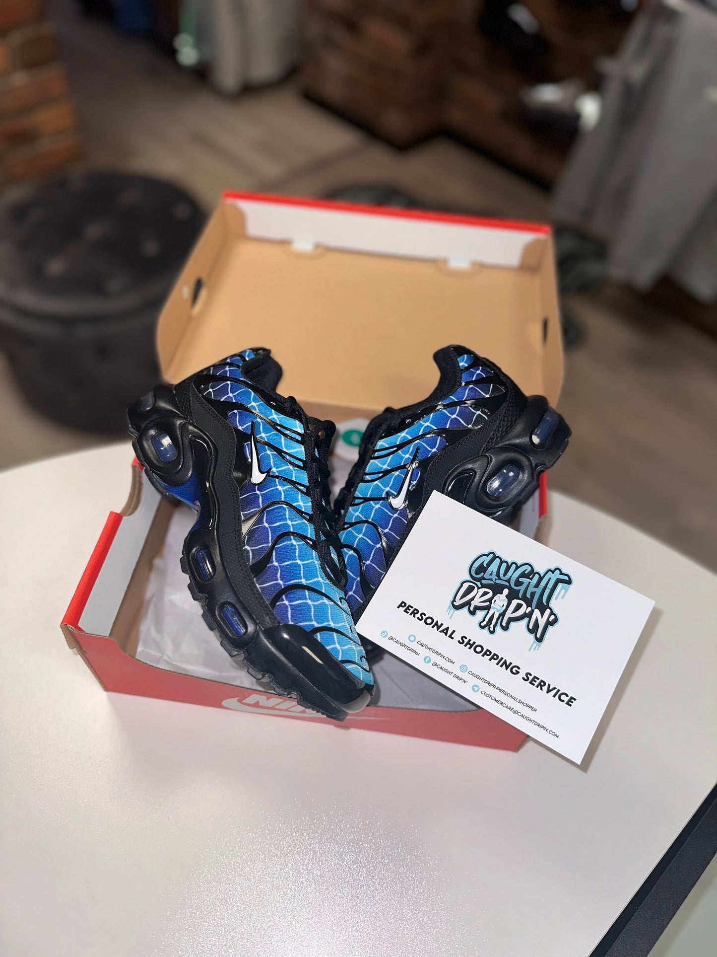 Nike Air Max Plus TN Blue Grid GS 2023