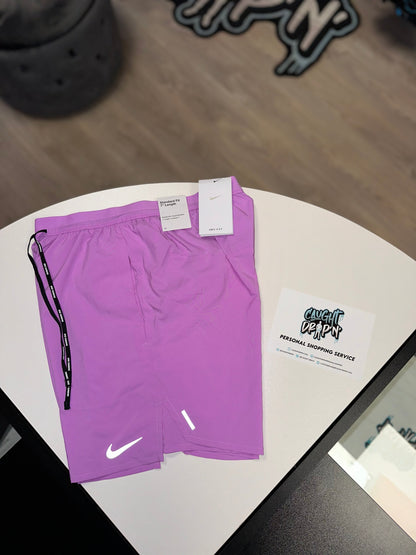 Nike Stride 7” Rush Fuschia Shorts Only