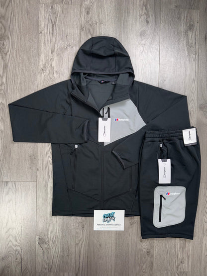 Berghaus Full Zip Black, Light Grey Set
