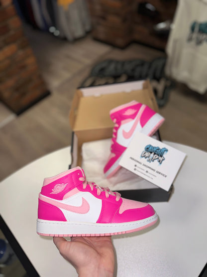 Jordan 1 Mid Fierce Pink 2023