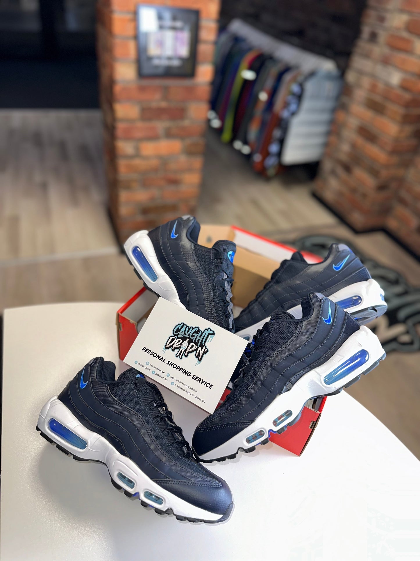 Nike Air Max 95’s Obsidian | Racer Blue 2021