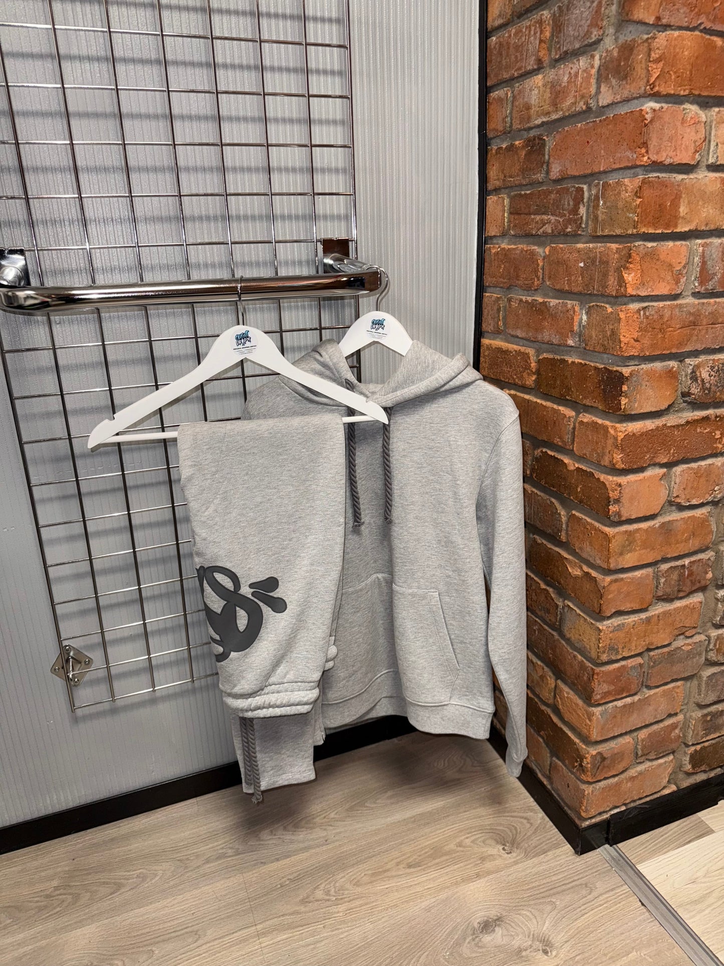 Syna World Old Season Light Grey, Dark Grey Tracksuit