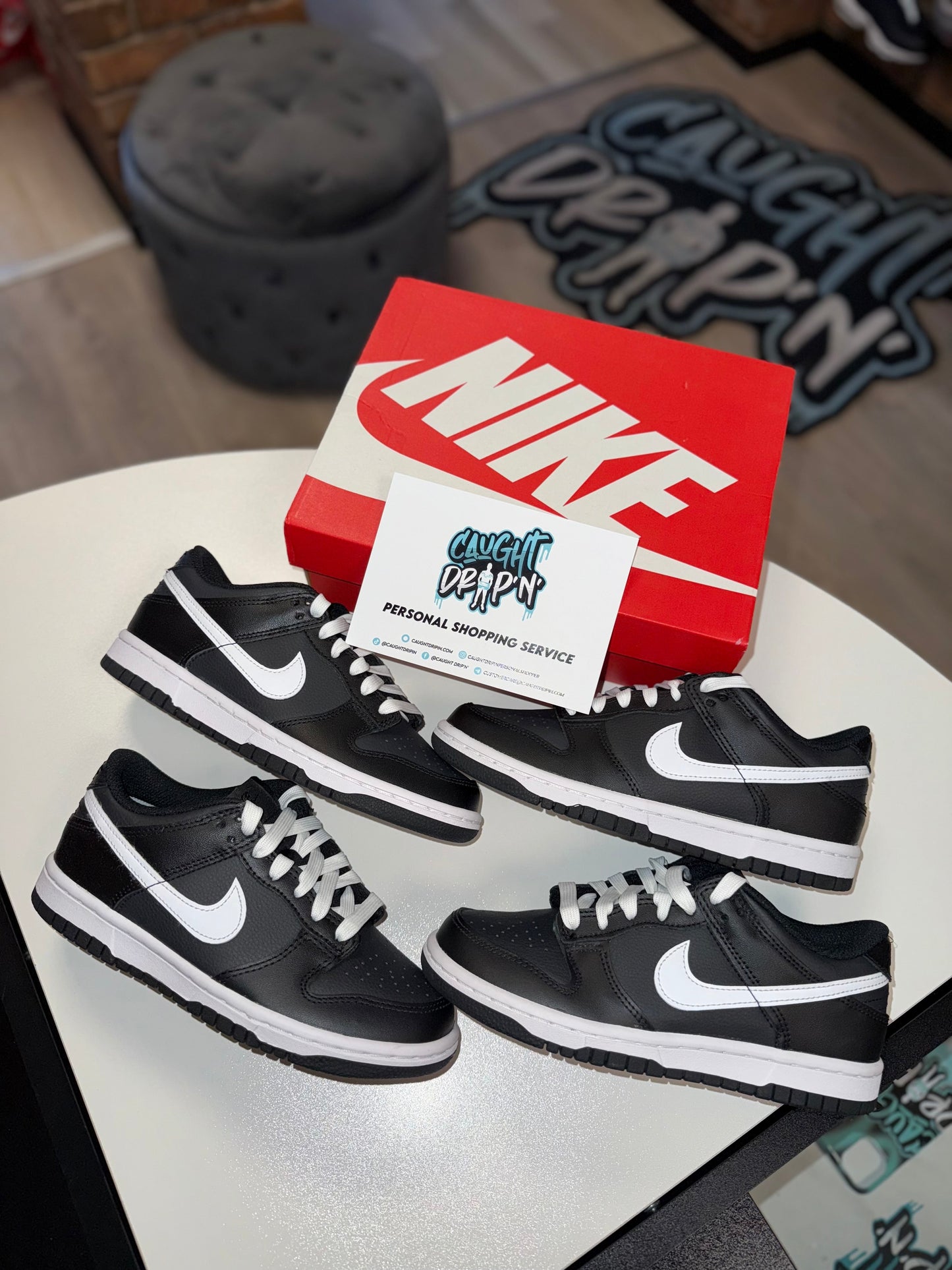 Nike Dunk Low Reverse Black Panda GS