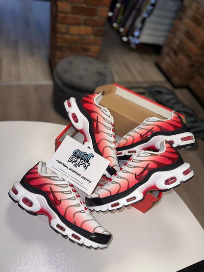 Nike Air Max Plus TN White | University Red 2024
