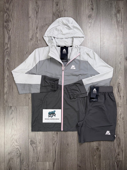 Montirex Breeze Windrunner Iron Grey, Pink Foam Set