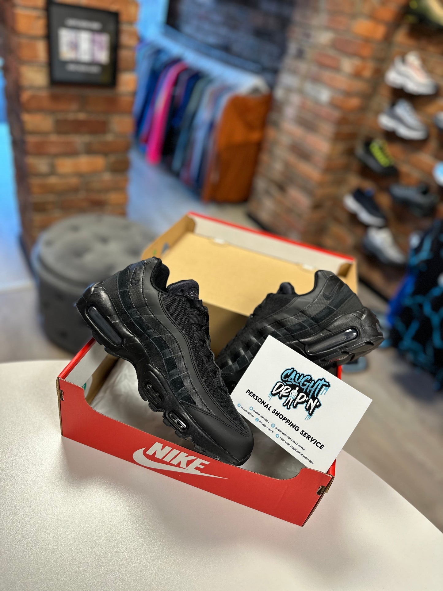 Nike Air Max 95’s Triple Black
