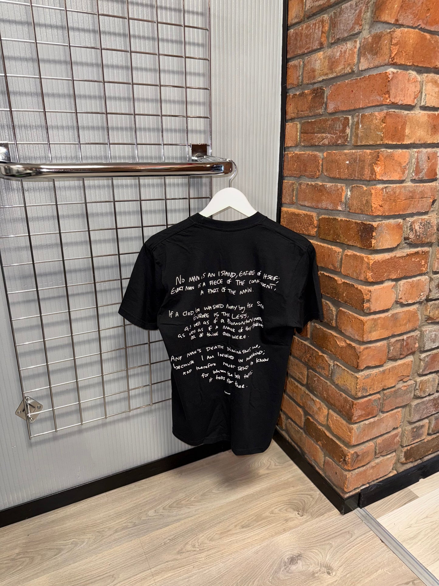 Supreme, Corteiz Rules The World Black Tee