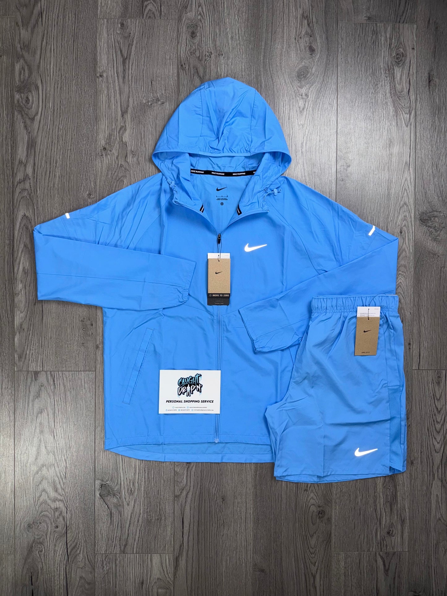 Nike Repel Windrunner University Blue Set