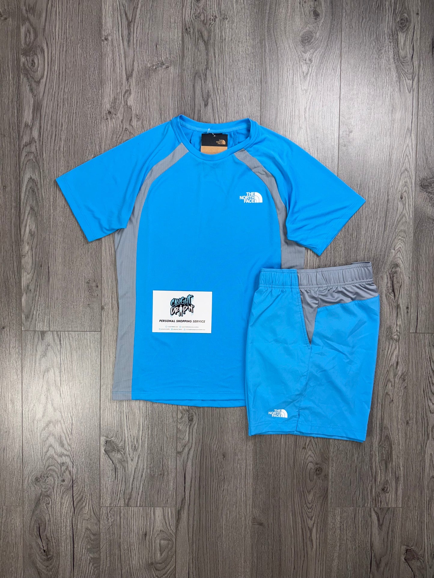 The Northface Performance Set Blue | Grey