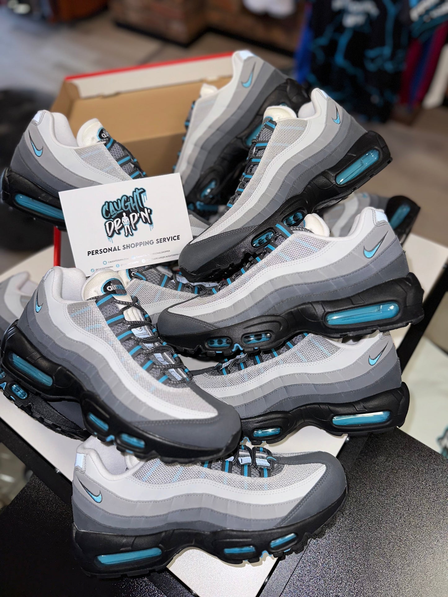 Nike Air Max 95’s Iron Grey | Baltic Blue 2024