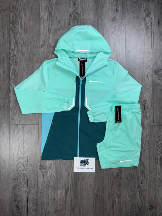 Monterrain Chase Windrunner Set Mint Green | Teal
