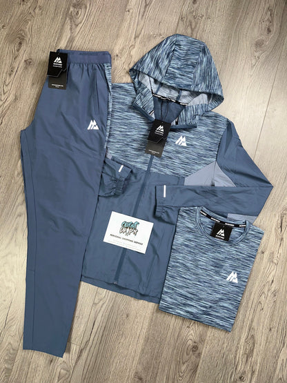 Montirex 3 Piece Trail Windrunner Tracksuit Light Navy | Blue