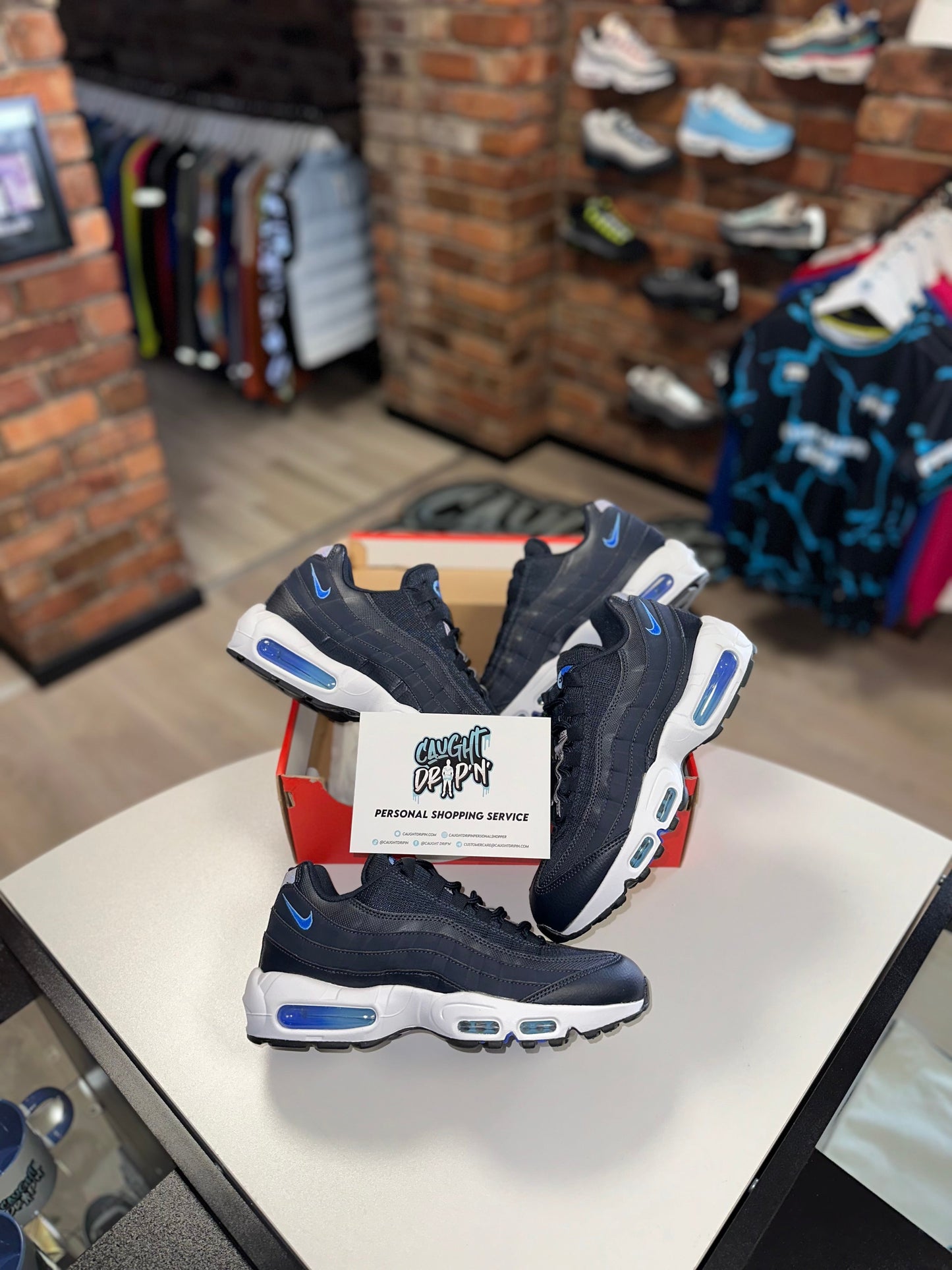 Nike Air Max 95’s Obsidian | Racer Blue 2021