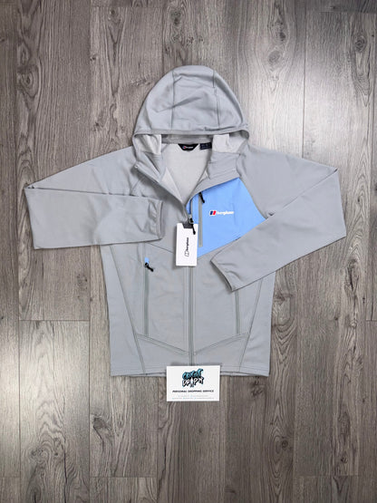 Berghaus Full Zip Light Grey, Baby Blue Jacket