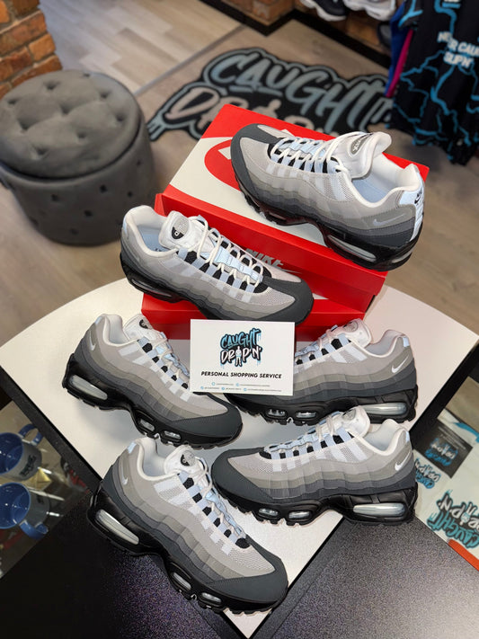 Nike Air Max 95’s OG Blue Tint 2025 Big Bubble