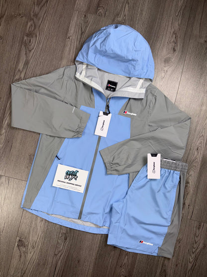 Berghaus Light Windrunner Set Baby Blue | Iron Grey