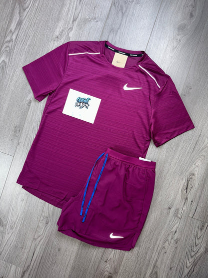 OG Dark Beetroot Nike Miler Set