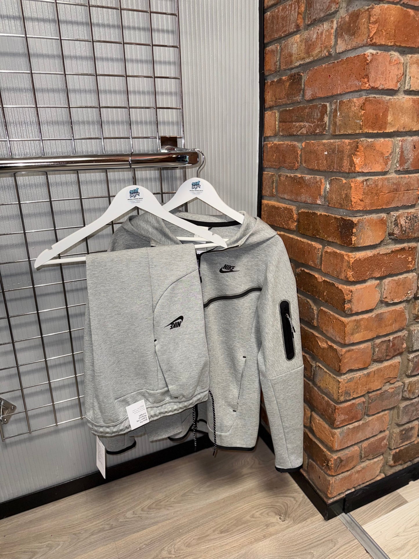 Nike Old Season Tech Fleece Tracksuit Heather Grey