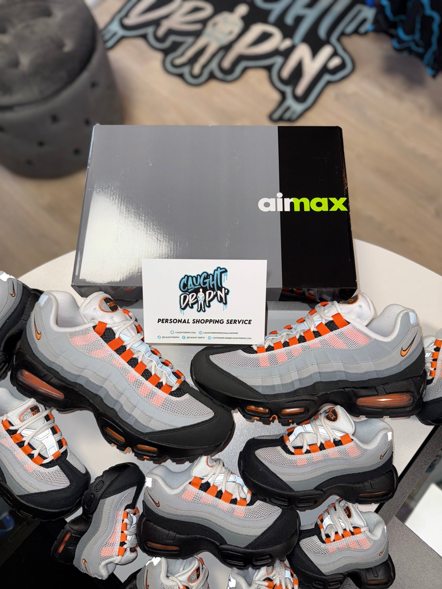 Nike Air Max 95’s OG Mandarin 2025 Big Bubble