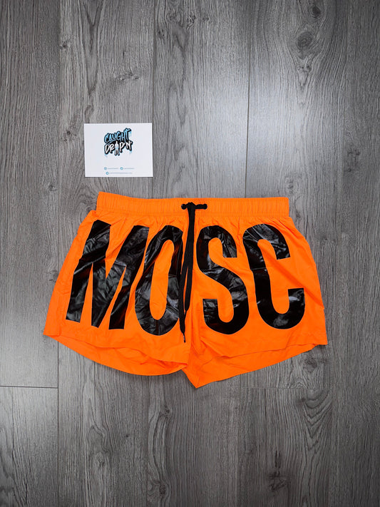 Moschino Swim Shorts Orange Only