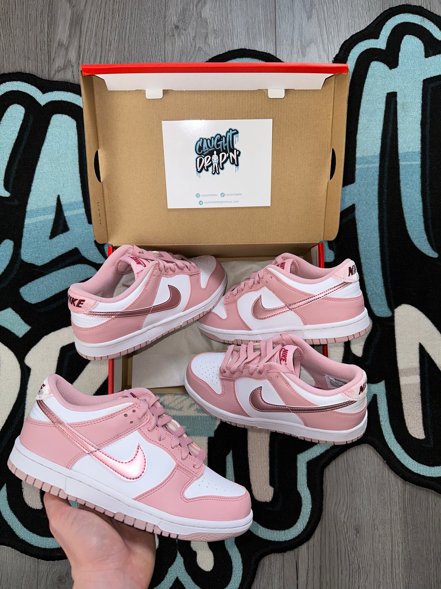 Nike Dunk Low Pink Velvet GS