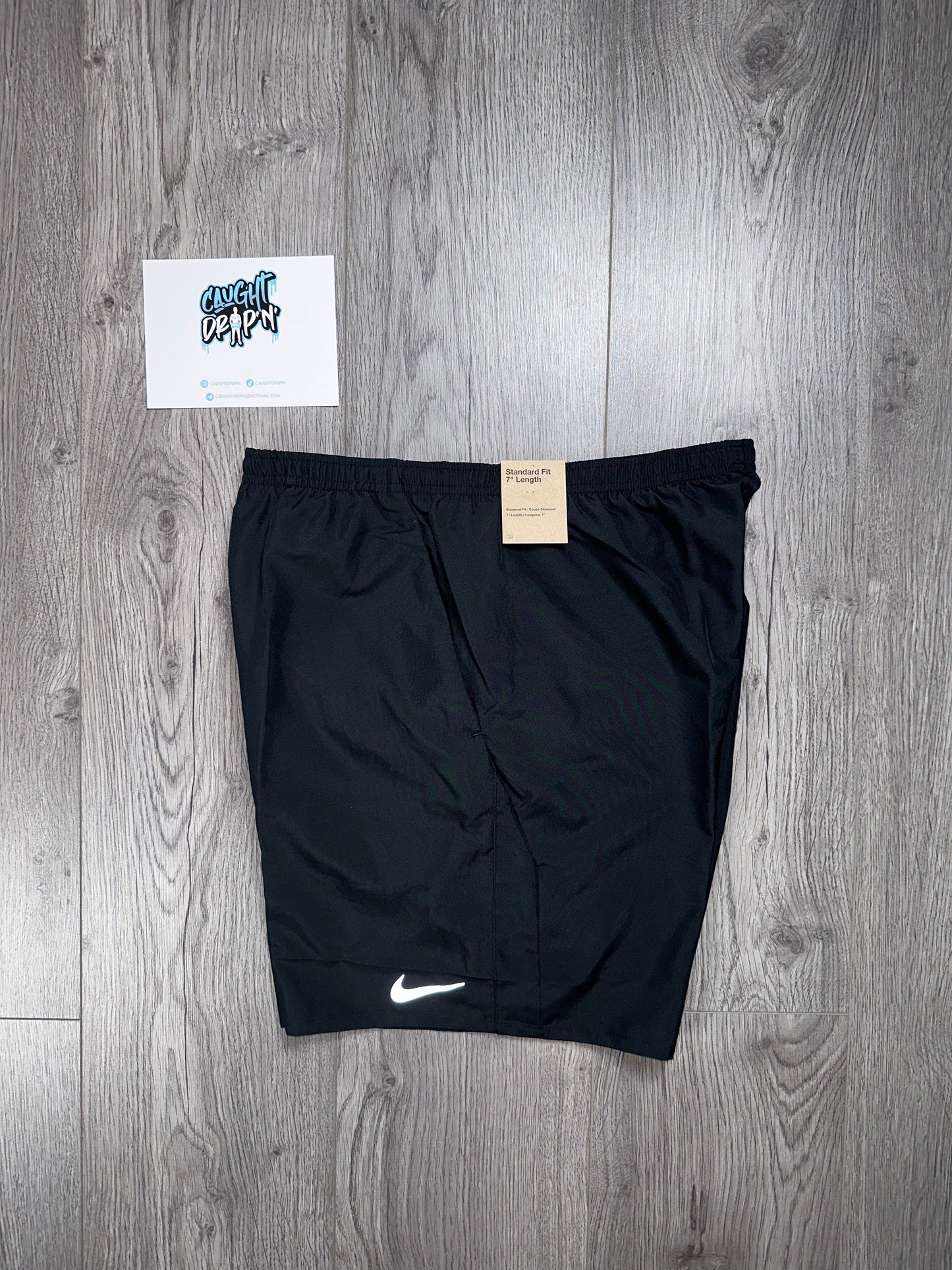 Nike Challenger 7” Black Shorts Only